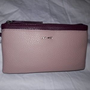 NINE WEST TABLE TREASURES PINK WALLET